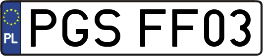 PGSFF03