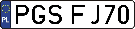 PGSFJ70
