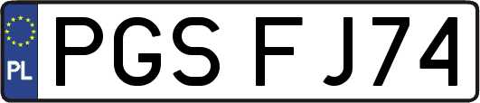 PGSFJ74
