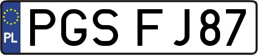 PGSFJ87