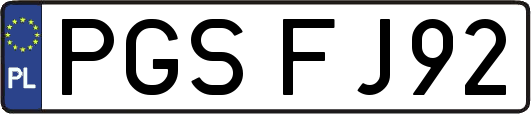 PGSFJ92