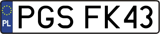 PGSFK43