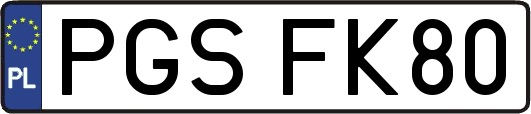 PGSFK80