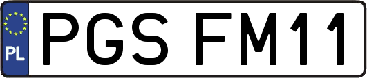 PGSFM11