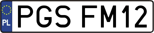 PGSFM12