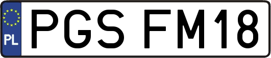 PGSFM18