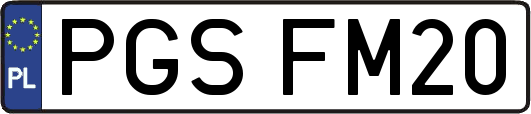 PGSFM20