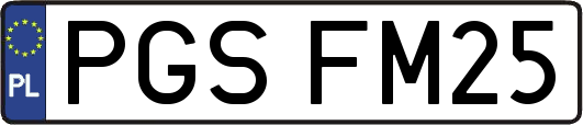 PGSFM25