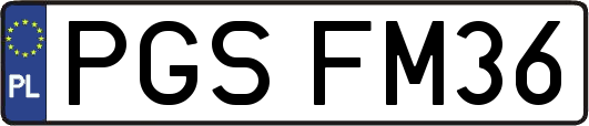 PGSFM36