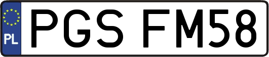 PGSFM58