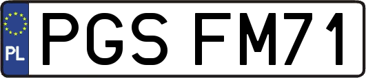 PGSFM71