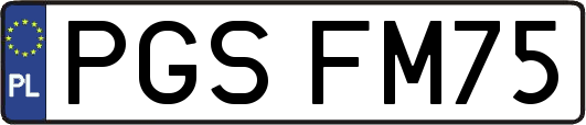 PGSFM75