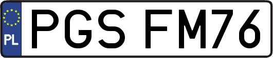 PGSFM76