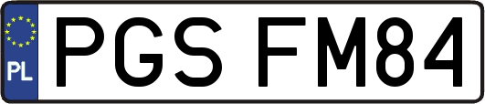 PGSFM84