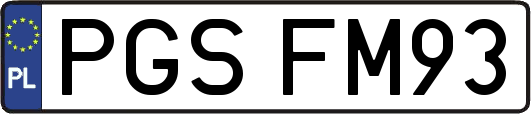 PGSFM93