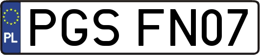 PGSFN07