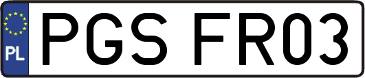 PGSFR03