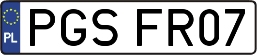 PGSFR07