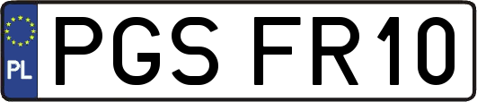 PGSFR10