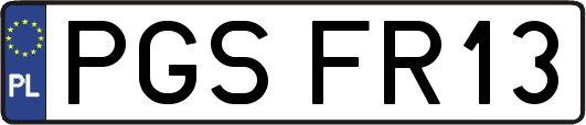 PGSFR13