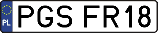 PGSFR18