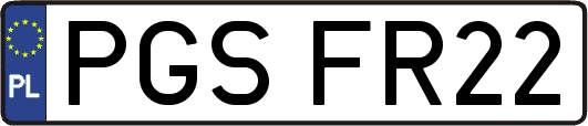PGSFR22