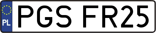 PGSFR25