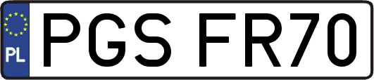 PGSFR70