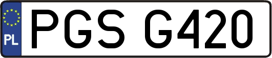 PGSG420