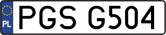 PGSG504