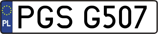 PGSG507