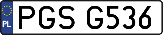 PGSG536