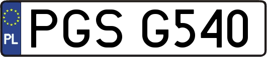 PGSG540