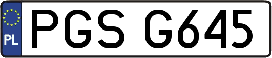PGSG645