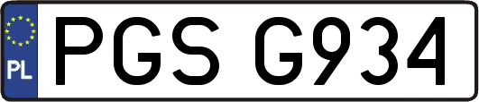 PGSG934