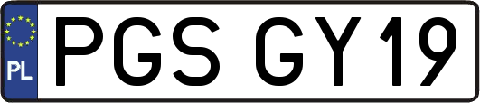 PGSGY19