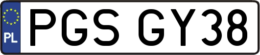 PGSGY38