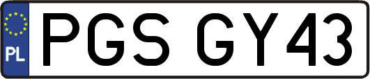 PGSGY43