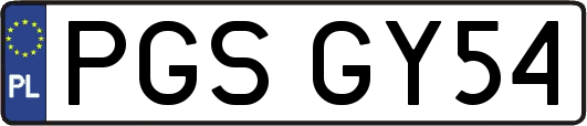 PGSGY54