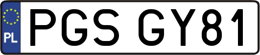 PGSGY81
