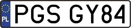 PGSGY84