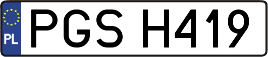 PGSH419