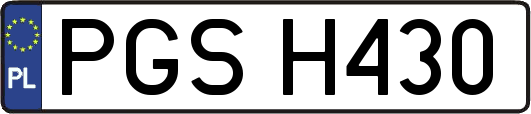 PGSH430