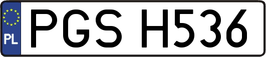 PGSH536