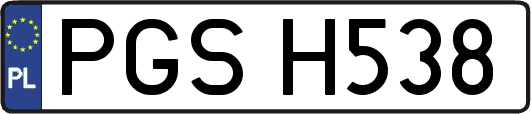 PGSH538