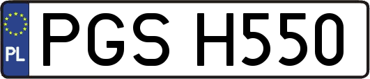 PGSH550