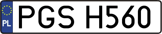 PGSH560