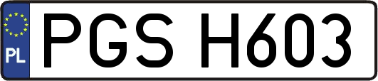 PGSH603