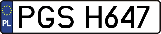 PGSH647