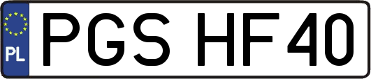 PGSHF40
